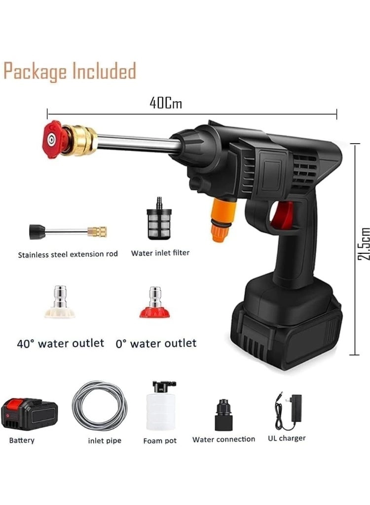 Cordless Portable Washer - 48V 30Bar 200W