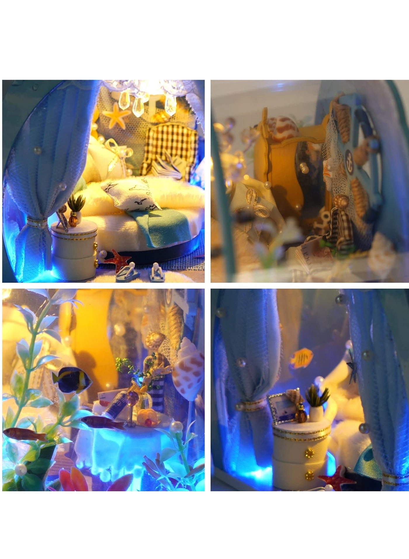 Miniature Dollhouse Kit - Mermaid Princess 1:24 Scale