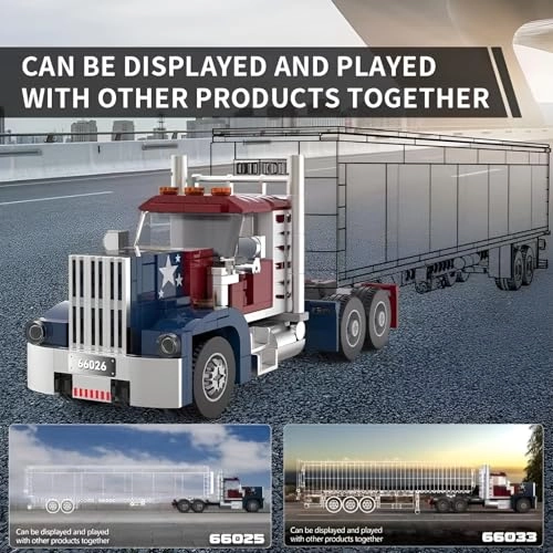 City Ametic Truck - 268pcs