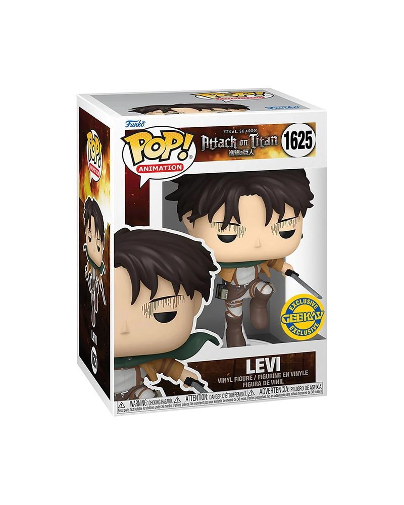 Levi - Attack on Titan - POP! Animation Geekay Exclusive (11.8 cm)