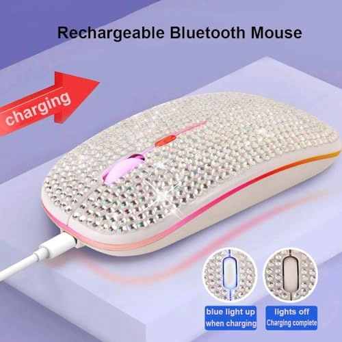 Tri-Mode Bluetooth Mouse - Wireless