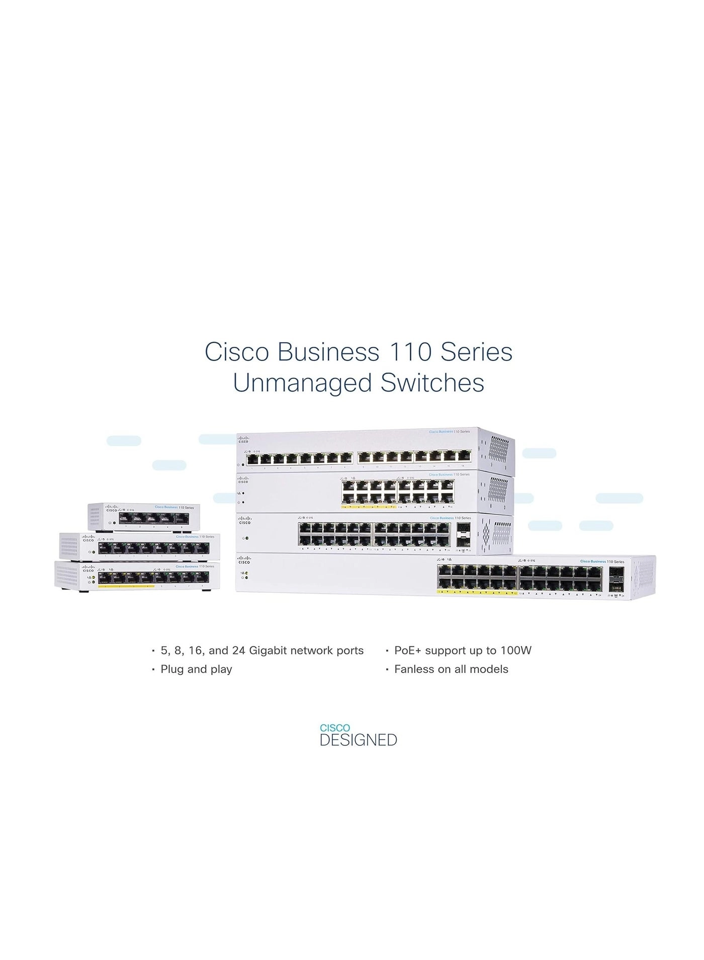 CBS110-24T-UK 24-ports
