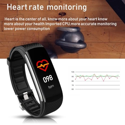 Fitness Tracker - Heart Rate Monitor 0.96 inch