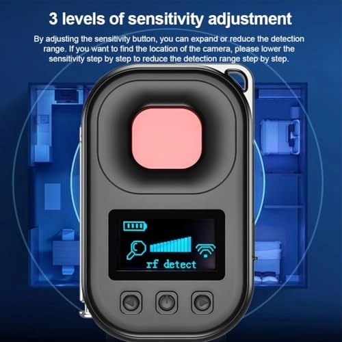 Conceal Camera Detector - Magnetic Field Detection Infrared Detection