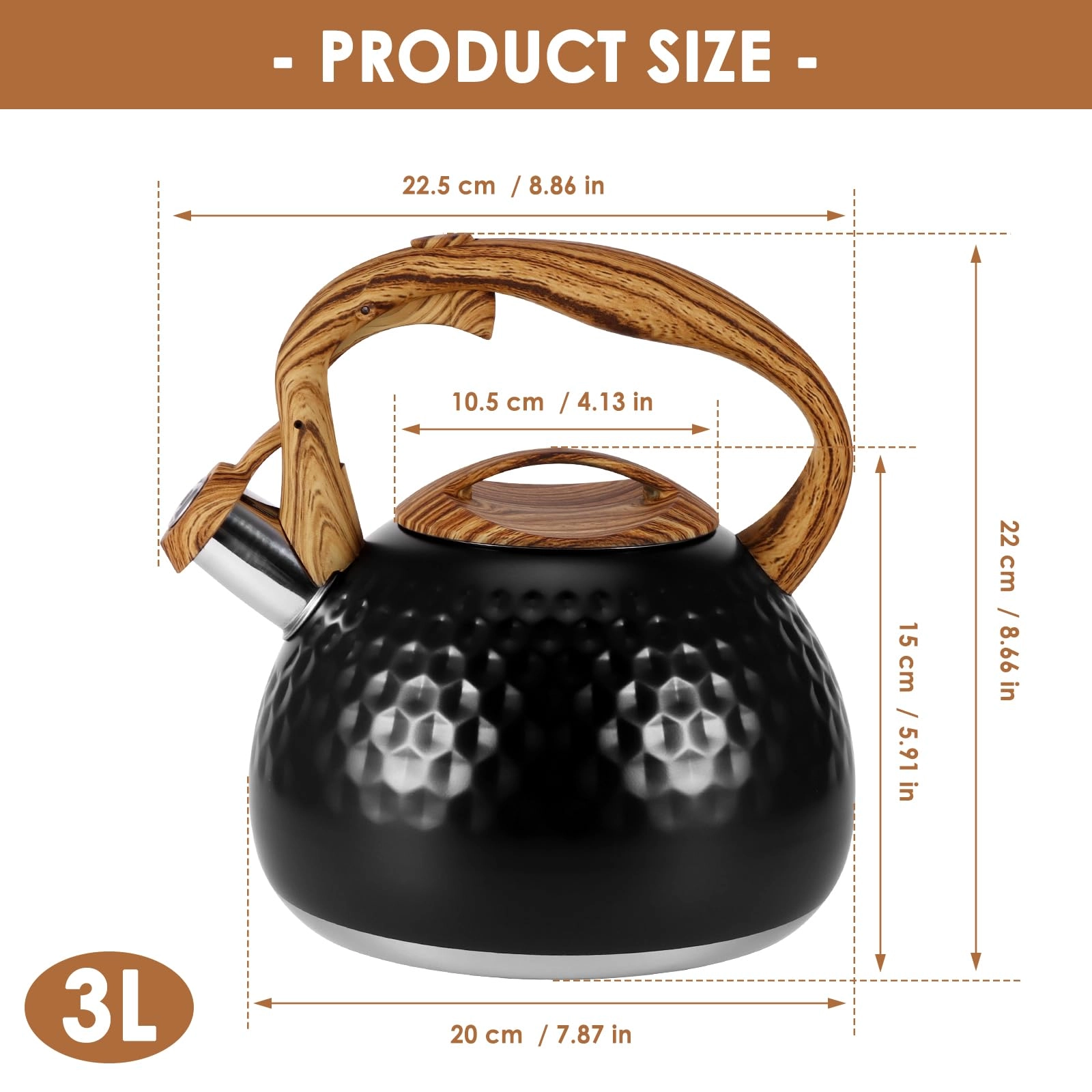Whistling Kettle - 3L