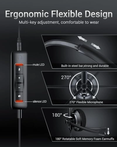 EH05-U Wired Headset