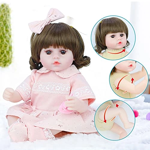 Reborn Baby Doll - 17 Inch Soft Body Ages 3+