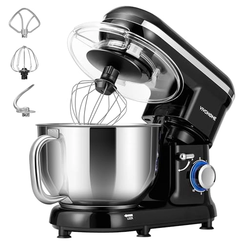 Electric Stand Kitchen Food Mixer - 6 Quarts 660 watts