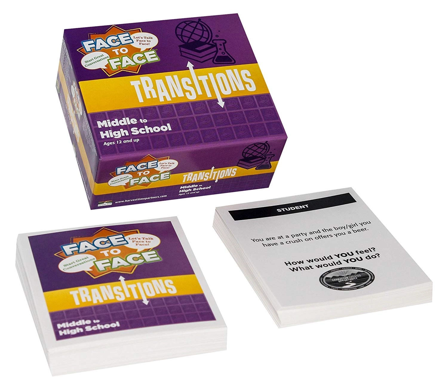 Harvest Time Partners Face to Face Transitions: Middle to High School - Card Game