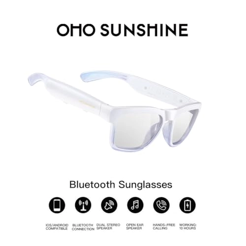 Smart Glasses - Polarized Bluetooth Speaker