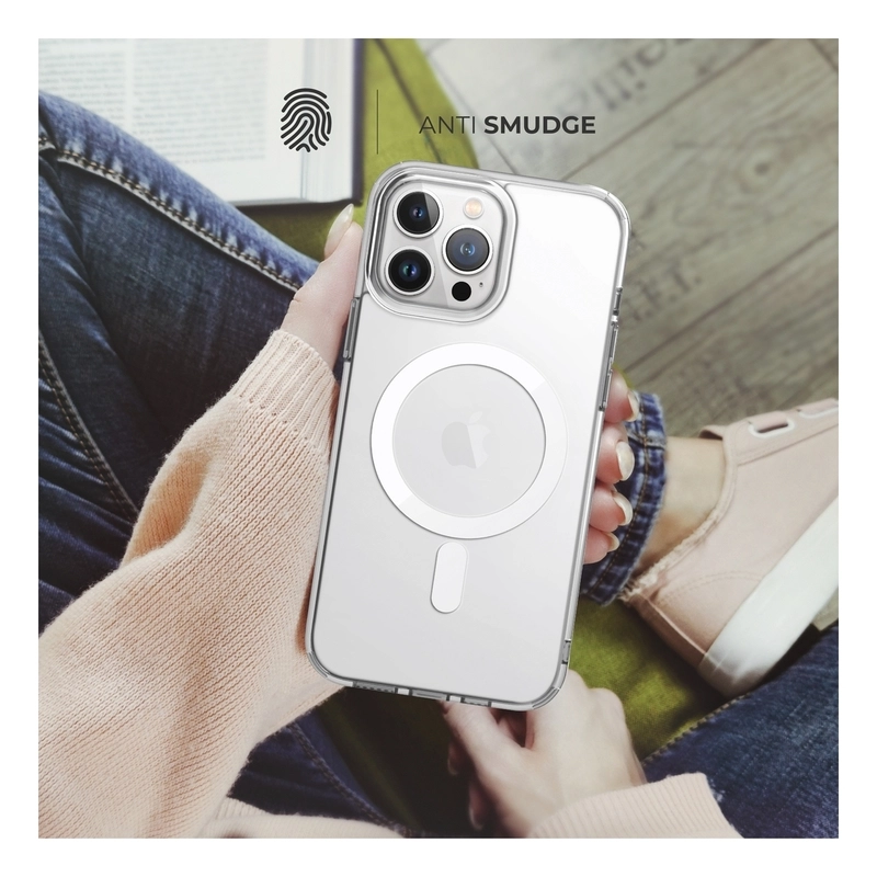 Crystal Clear Case Hybrid with MagSafe for iPhone 15 Pro Max