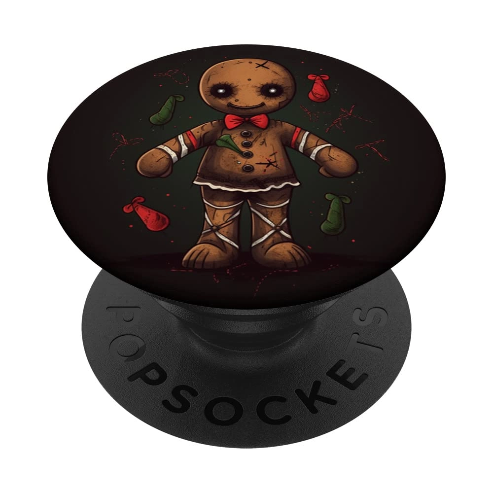 PopSockets Voodoo Doll - Creepy Christmas + PopGrip - Swappable