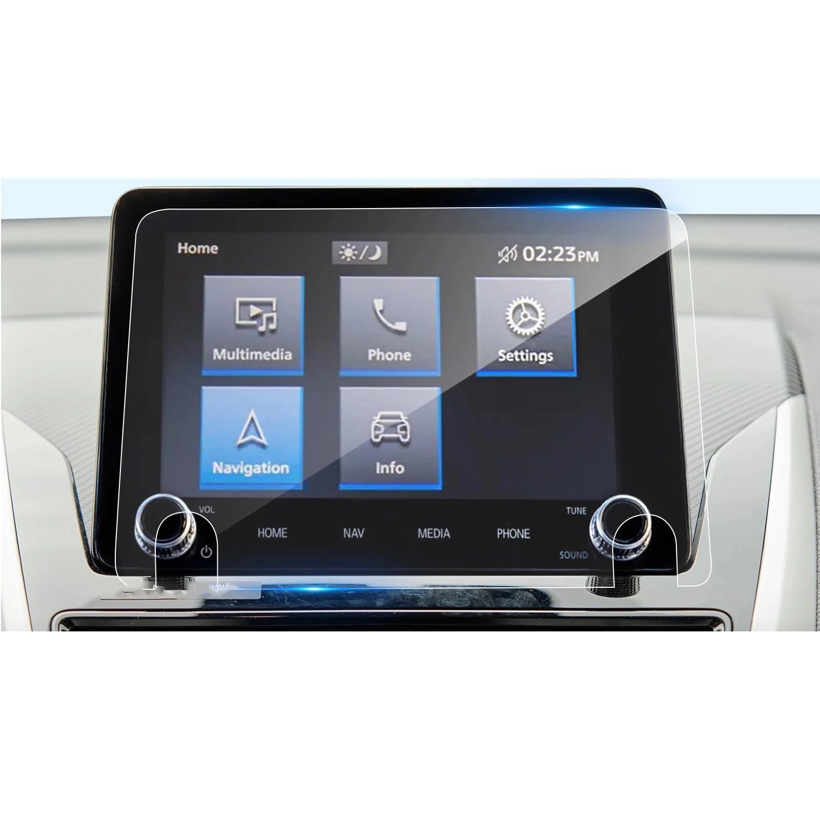 Conpert Screen Protector for Mitsubishi Eclipse Cross PHEV GL3W