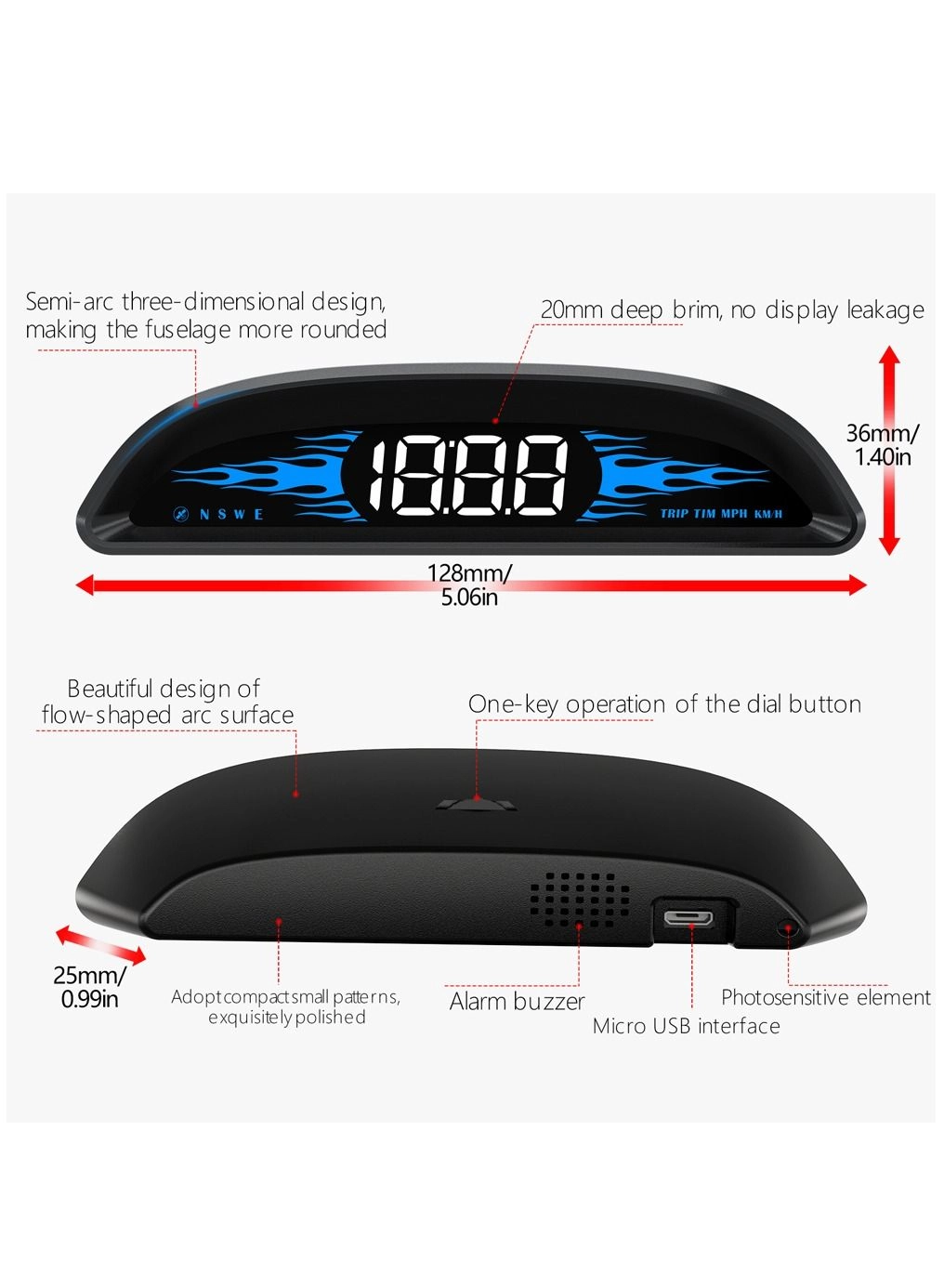 Headsup Display HUD - 1 piece(s)