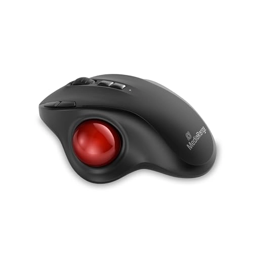 Optical 7-Button Trackball Mouse - Wireless