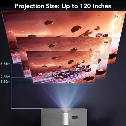 Smart 4k Portable Sp-4k1200 1200Lm