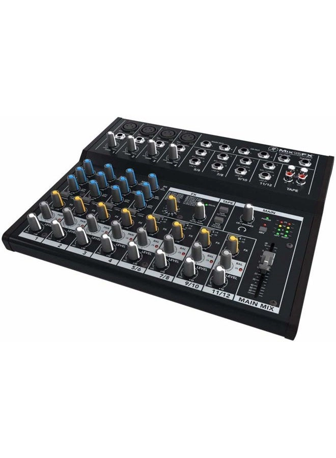 MIX12FX - 12-channel + EMB XLR Cable + Gravity Magnet Phone Holder