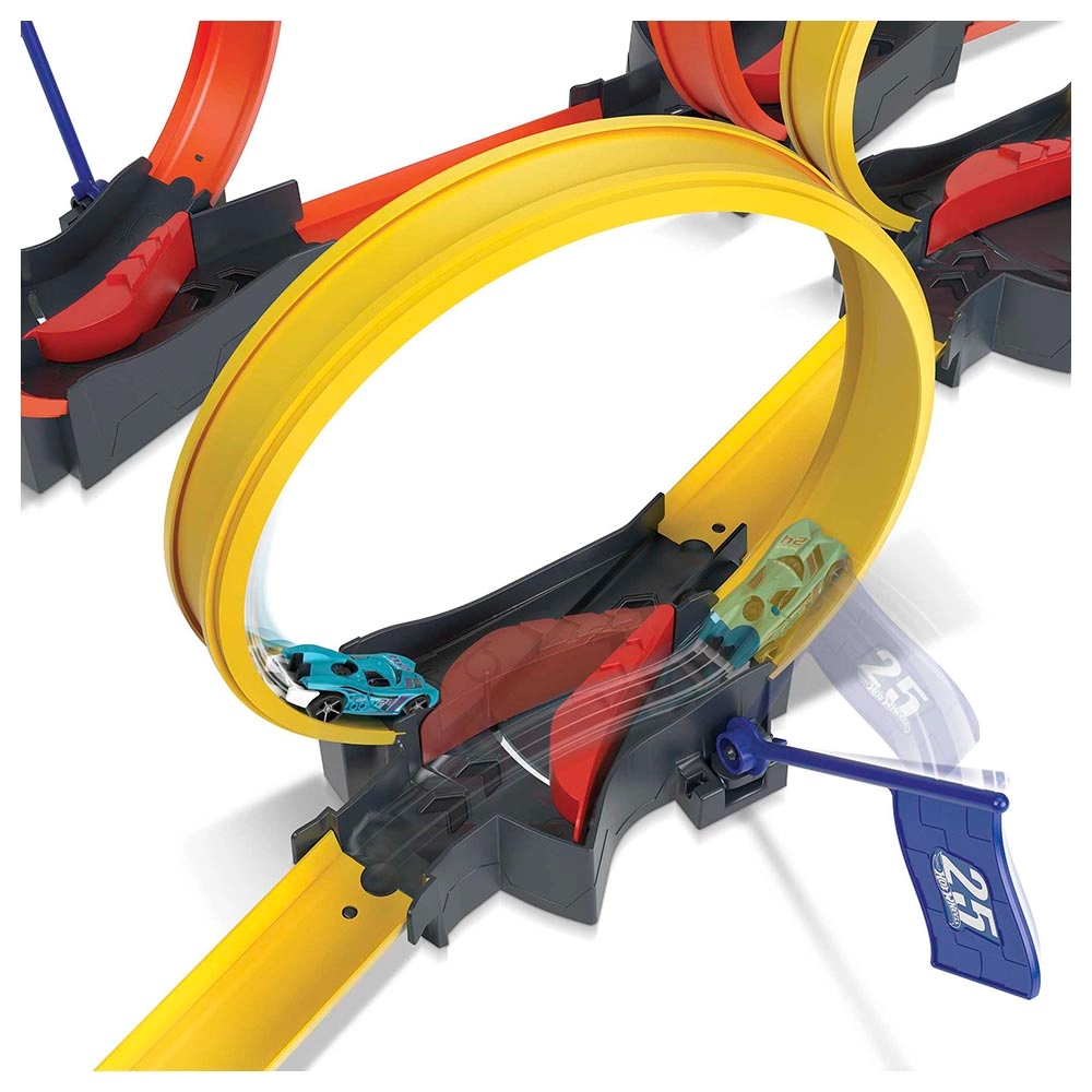 Multi-Loop Race Off Playset - Action 5 loops 85 inches