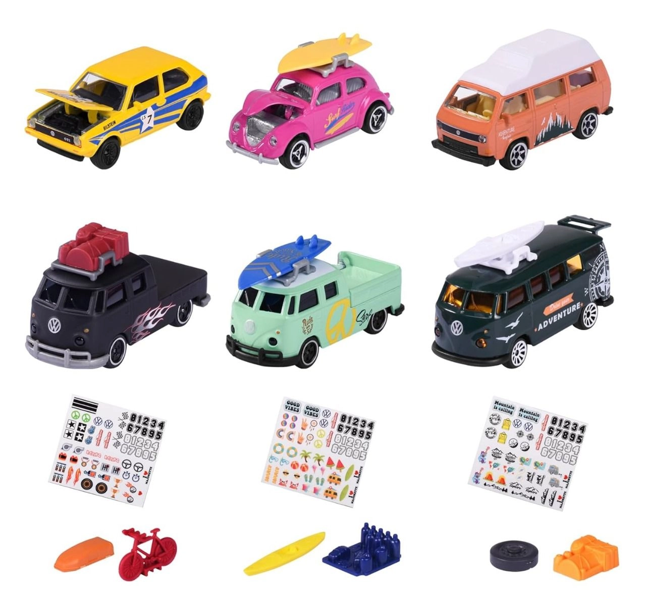 VW The Originals Model Cars - 1:64 2 pcs