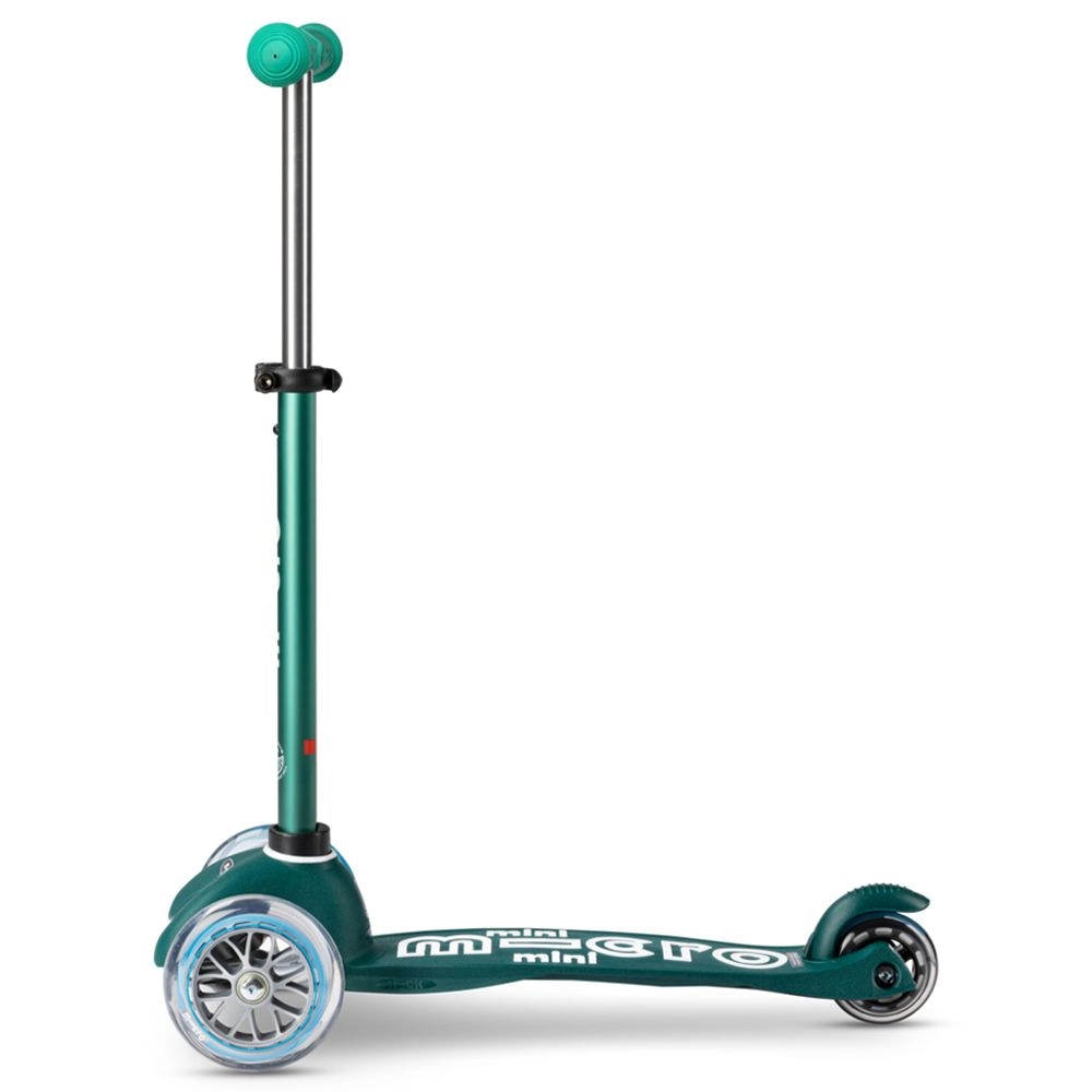 Mini 3 in 1 Deluxe Eco 3-Wheel Kick Scooter – 120mm LED + Seat