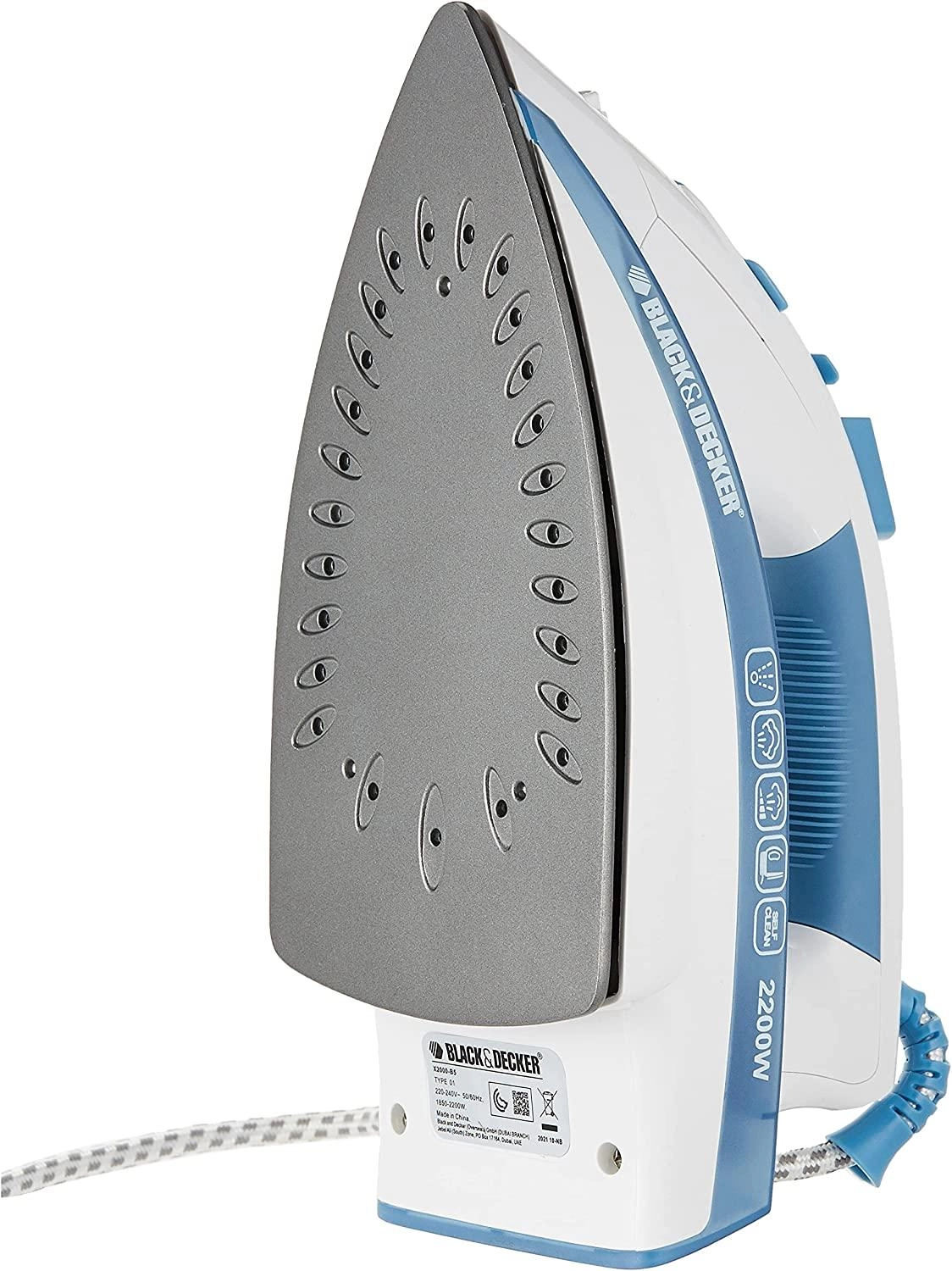 X2000 - Steam Iron 2200 Watt