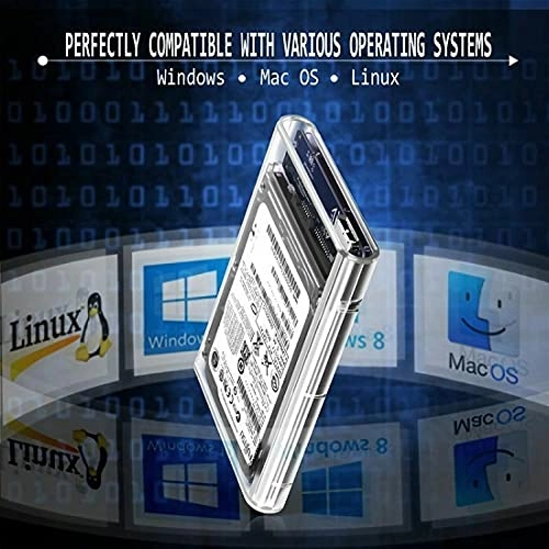 SSD Sata Hard Disk External Portable Case - 2.5-inch