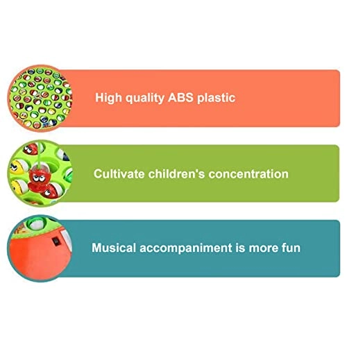 Fishing Game - 3 years + 24 Fish 5 Poles