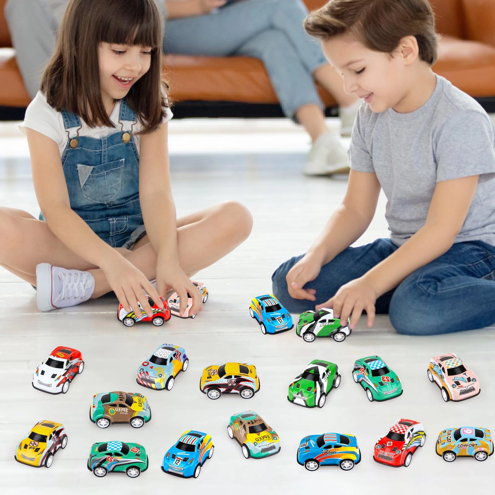 Mini Pull back Cars - 36pcs