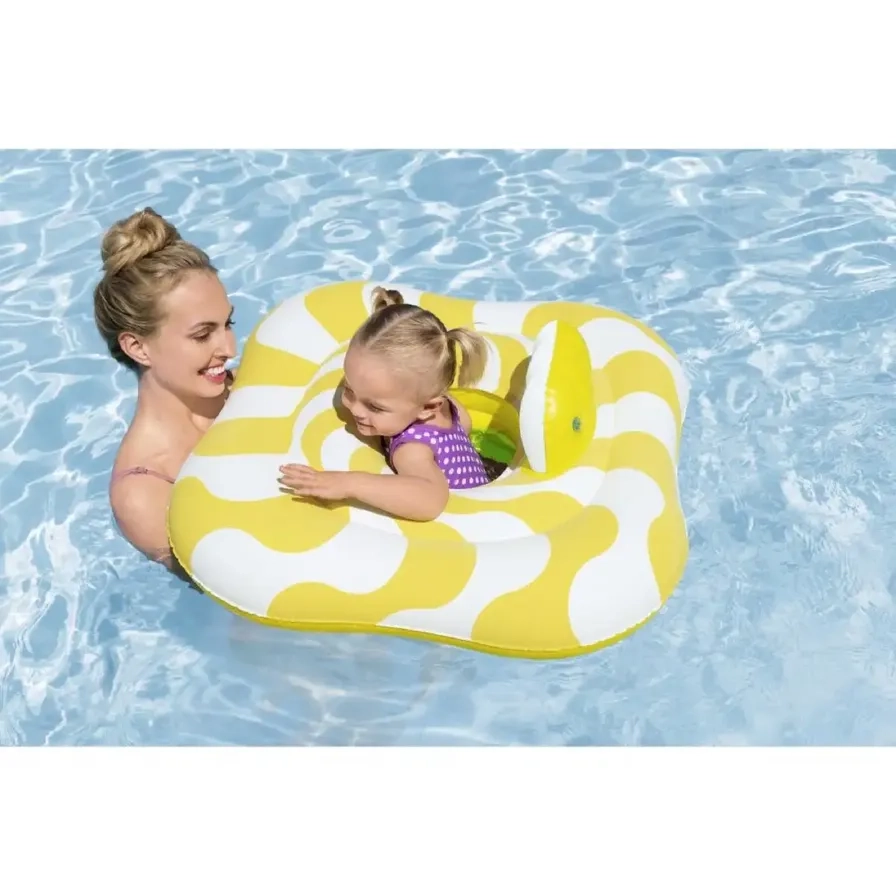 Swim Safe Float Wavy Square Ring - Multicolor L. 72 x W. 72 x H. 27 cm