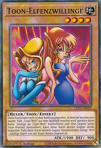 (Near Mint) Anime Toon Elf Twins LDS1-DE059 - German