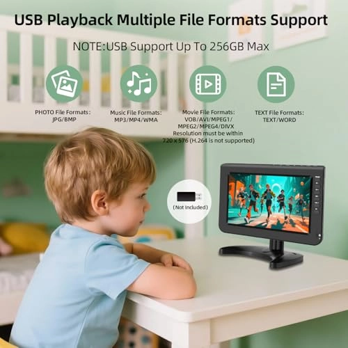 Portable TV - Full HD 10.1 Inches