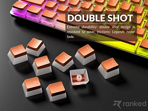 Pudding Keycaps - ANSI and ISO RF, Wi-Fi