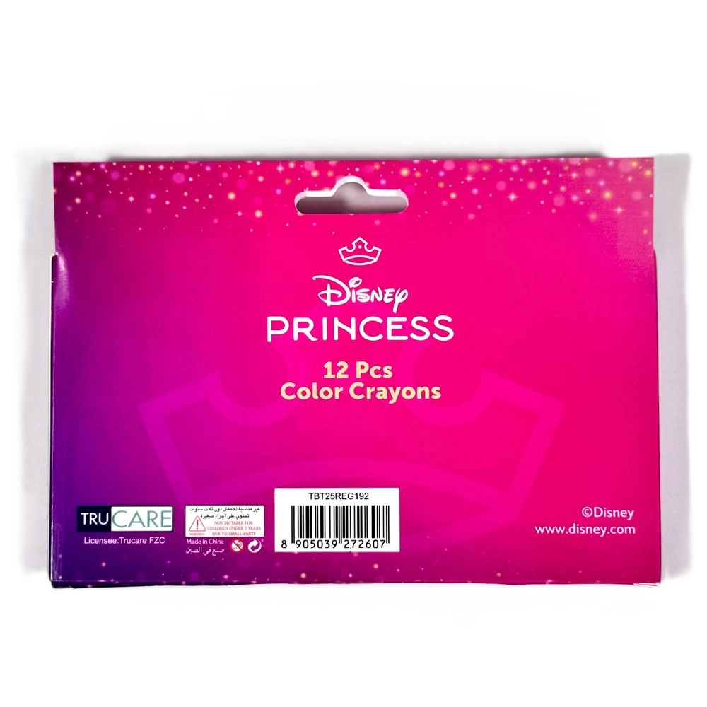 Disney Princess See Good In All Things Crayons - 12 Pcs