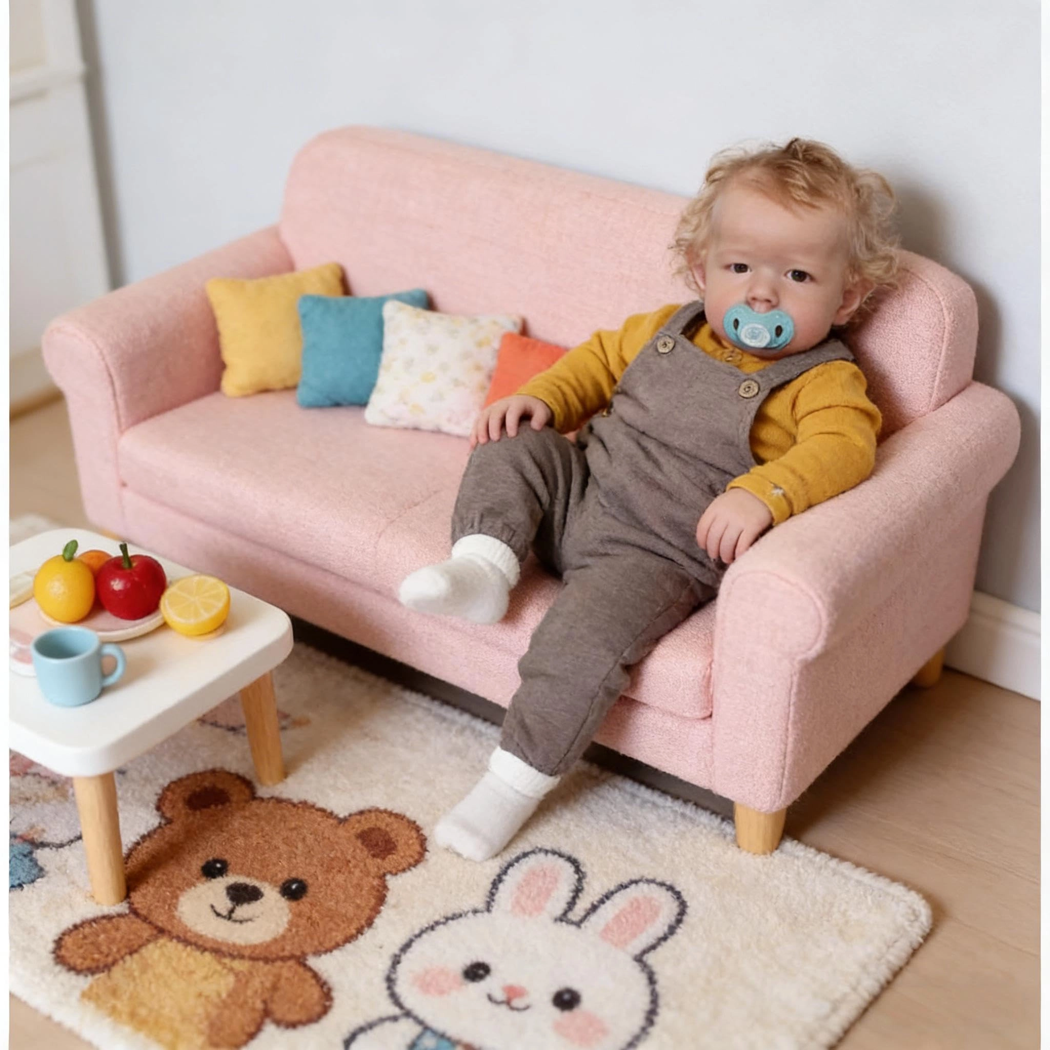 Liam Reborn Baby Doll - 20 inch Vinyl Boy Blonde Hair Ages 3+