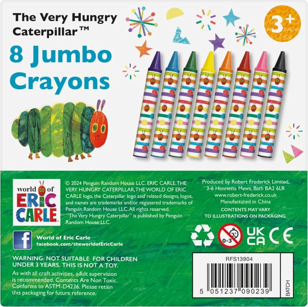 Jumbo Crayons - 8 piece(s)