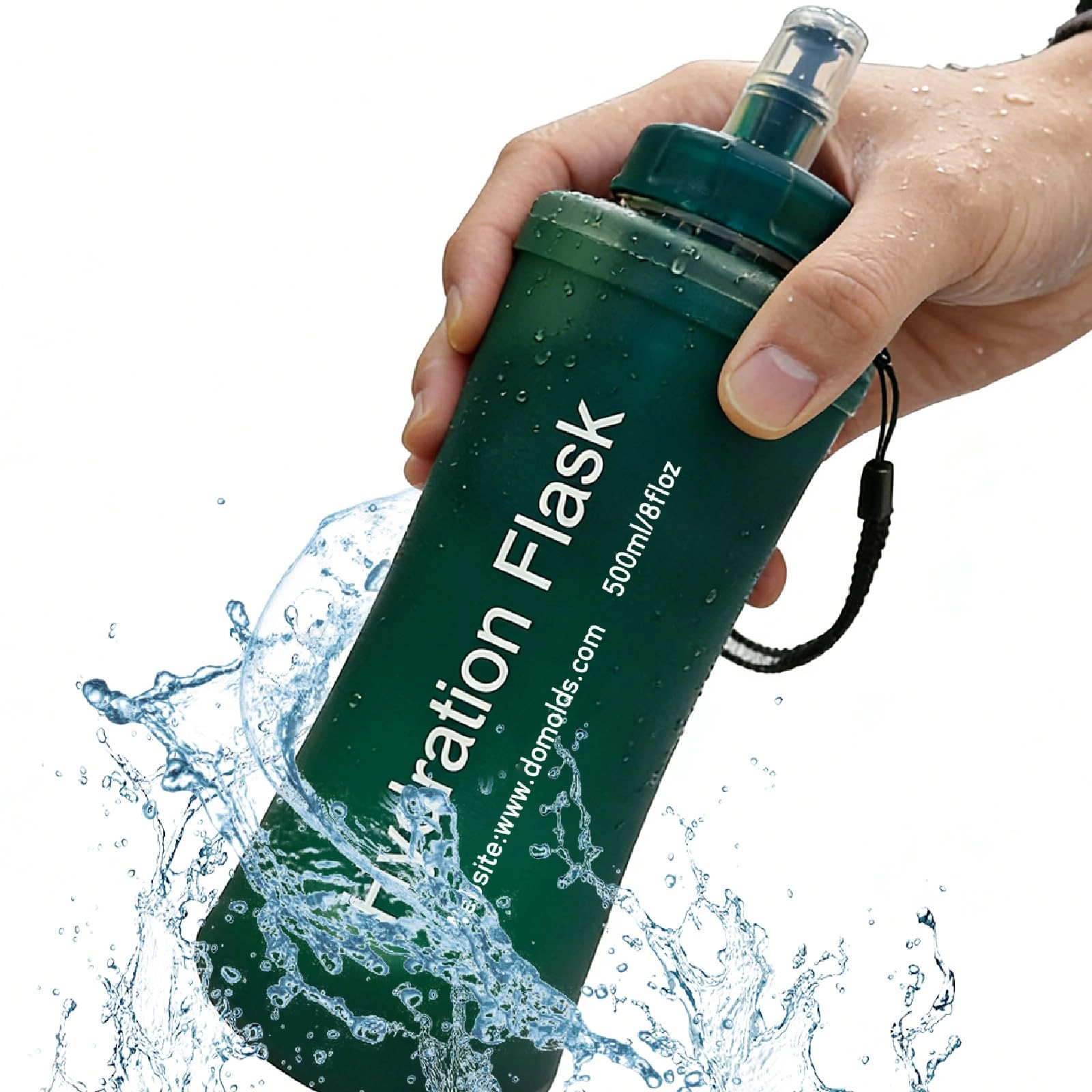 Collapsible Water Bottle Filter 500 ml