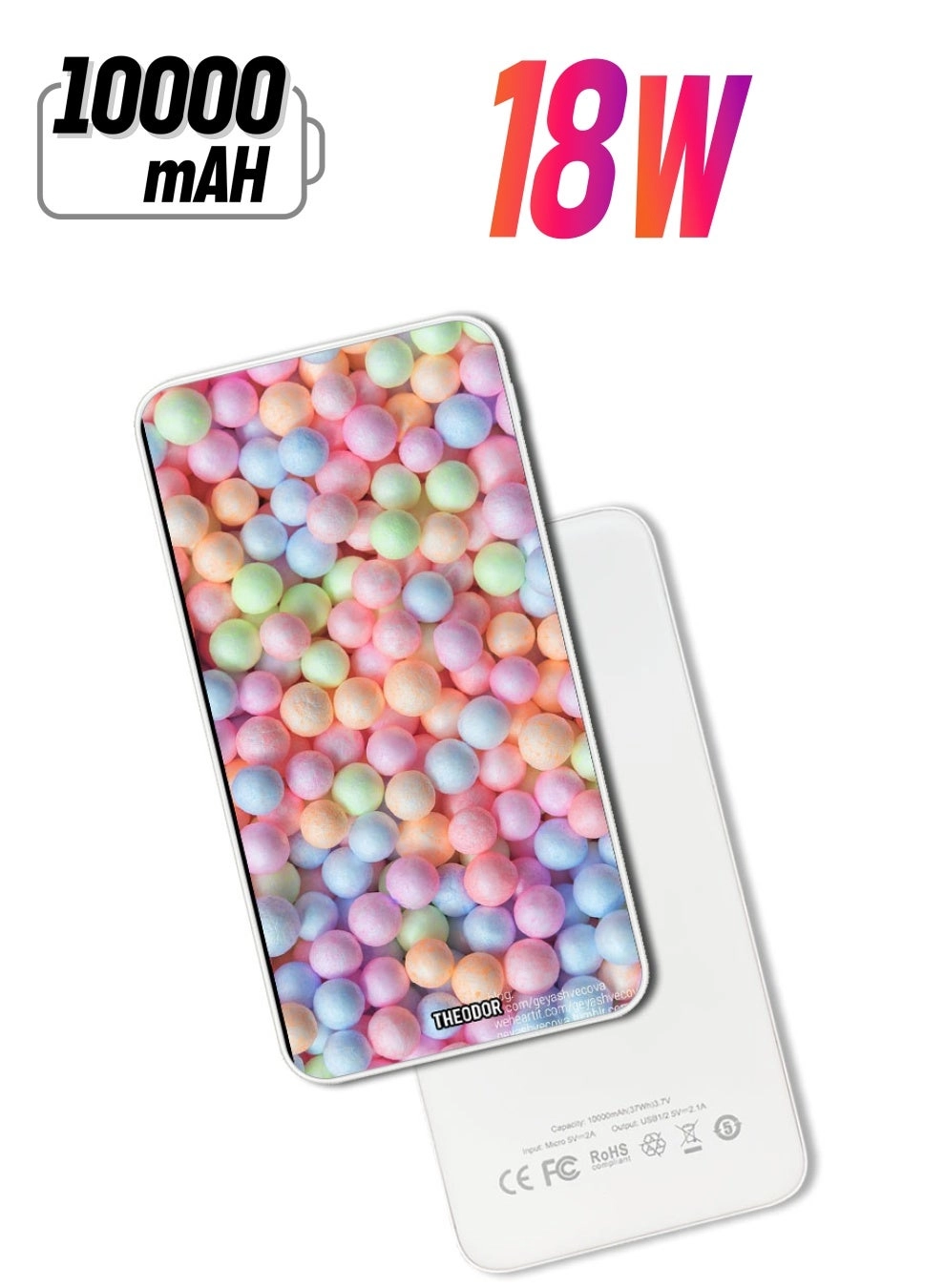 Theodor EX_PPBA105 - 10000mAh 18W PD