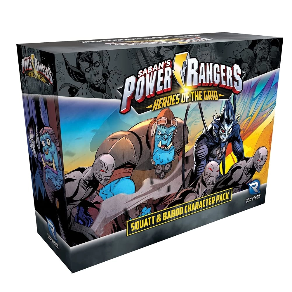 Power Rangers: Heroes Of The Grid: Squat And Baboo