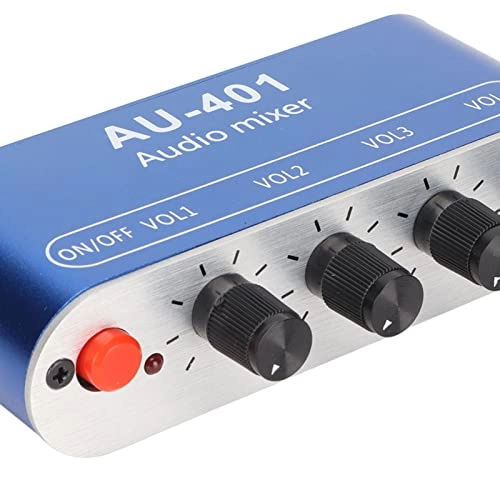 Audio Mixer - 4 Input 1 Output