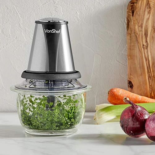 Electric Mini Food Chopper - 1.2 Liters