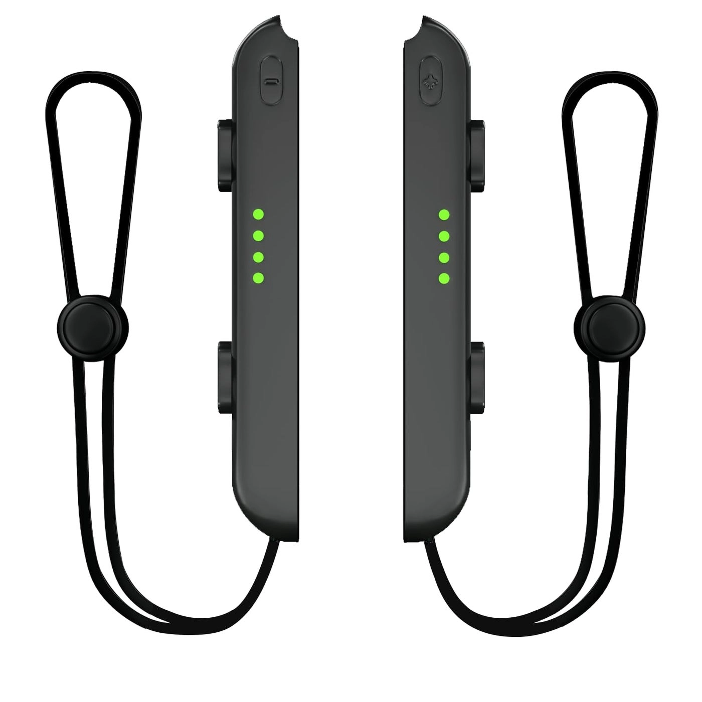 Lonxmovs Wrist Strap for Switch Joycon - 2 Pack Black Replacement
