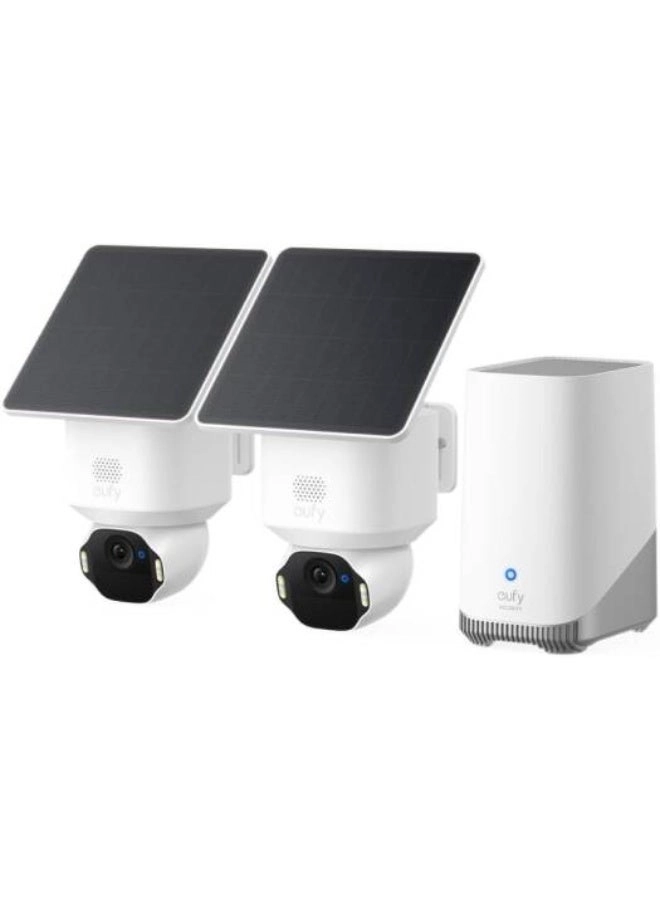 Eufy SoloCam E42 + HomeBase S380 - 2-Cam 4K
