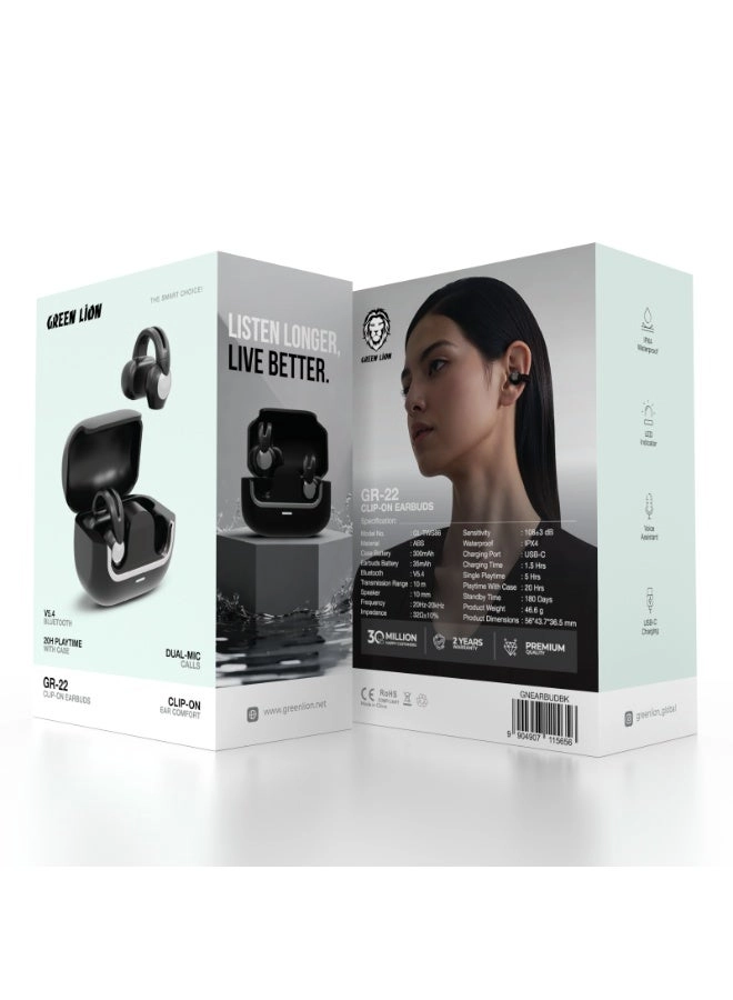 Aurix Clip-On Wireless Earbud