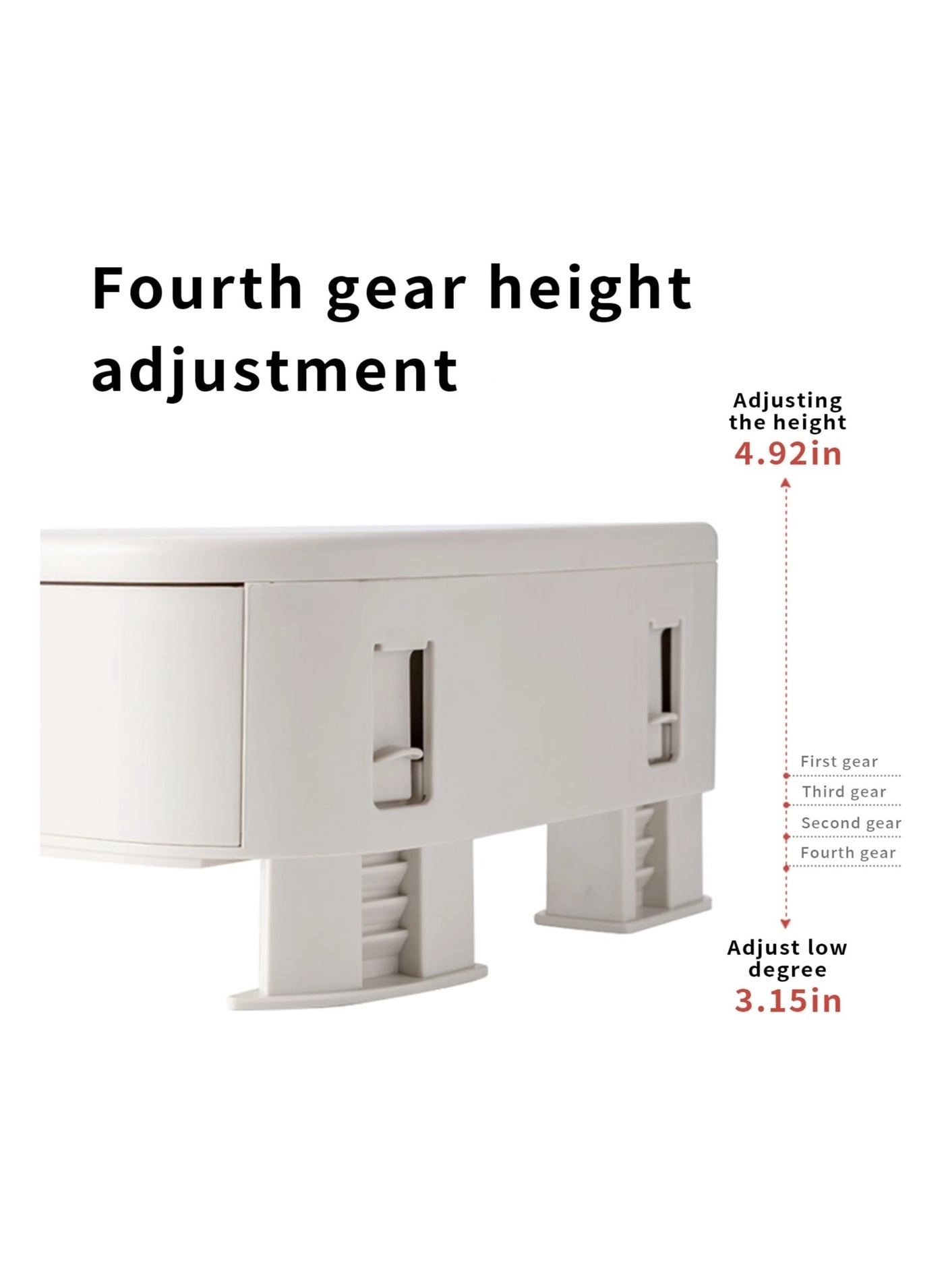 Adjustable Height Monitor Stand