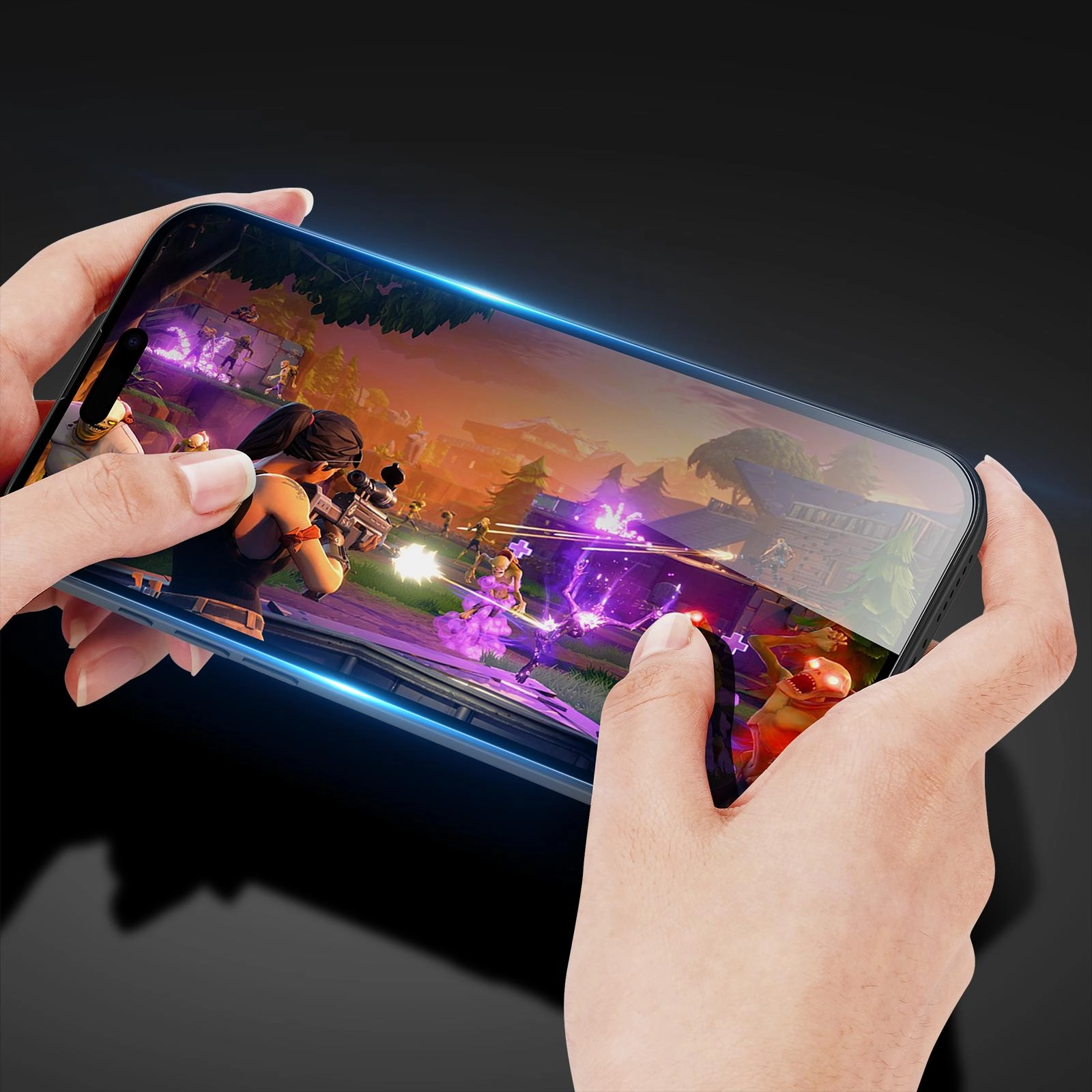 Clear Tempered Glass Screen Protector for iPhone 16 Plus