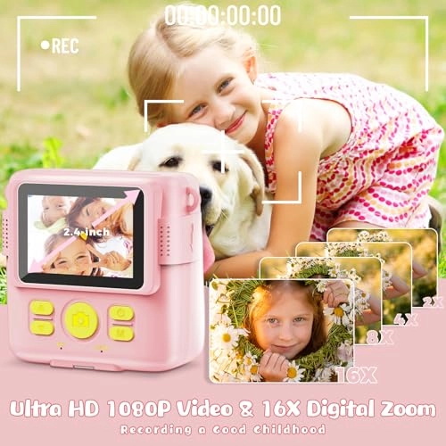 XT-Kids Camera - 1080P Instant Print