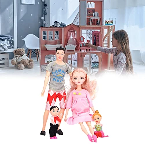 (Used) Family Doll Set - Plastic Pregnant Ages 7+