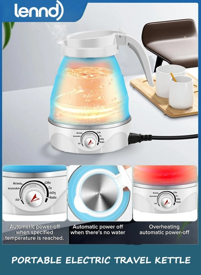 Portable Electric Travel Kettle - 600ml