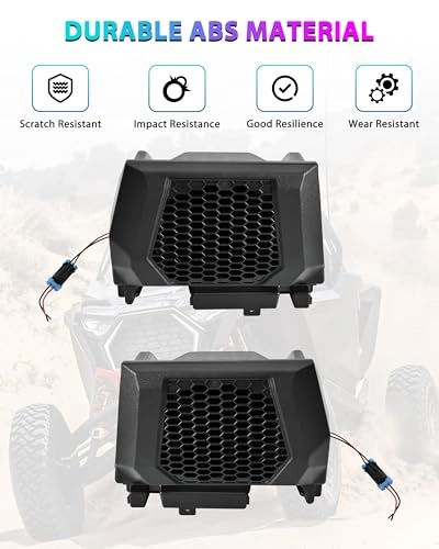 Rear Seat Speaker Pods Enclosures - Polaris RZR PRO 2025