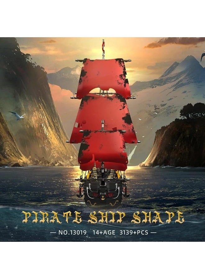 Queen Anna's Revenge Pirate Ship - 3139 pcs